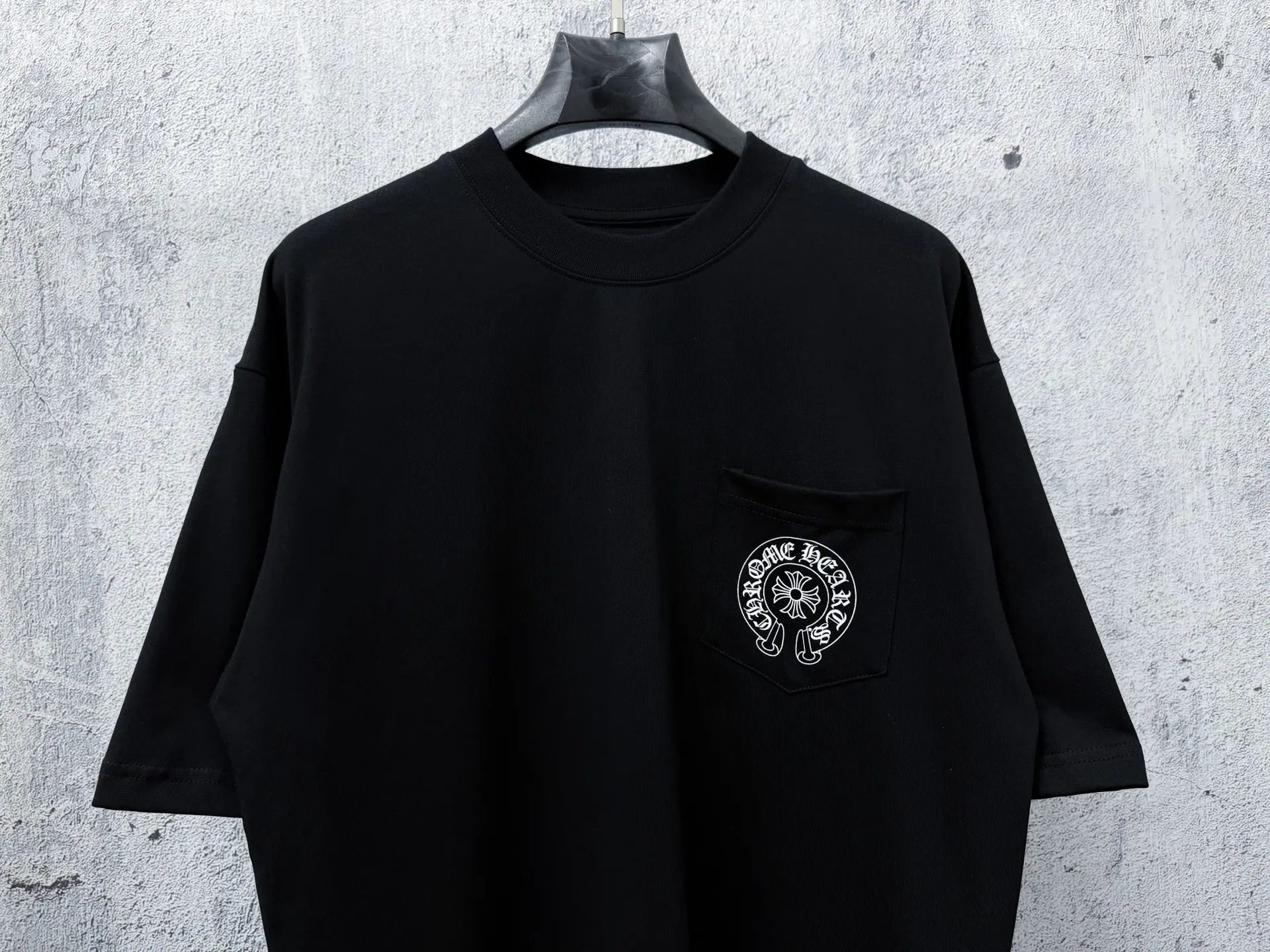￼ 【Chrome Hearts】 T Same Style Same Style T Versatile : Black White Size：XS-L